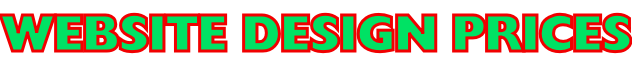 WEBSITE DESIGN PRICES